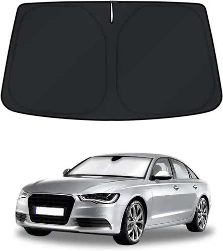 Vista 15 de KUST Parasol para parabrisas para BMW X1 F48 2016, 2017, 2018, 2019, 2020, 2021, 2022, accesorios de ajuste personalizado, parasol plegable