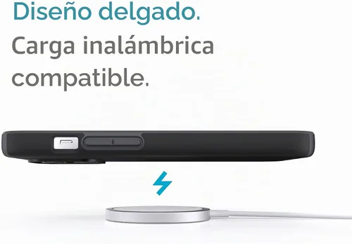 Vista 7 de Speck CandyShell Pro - Funda para iPhone 13 Pro, protección contra caídas y resistente a arañazos con protección de doble capa y diseño delgado