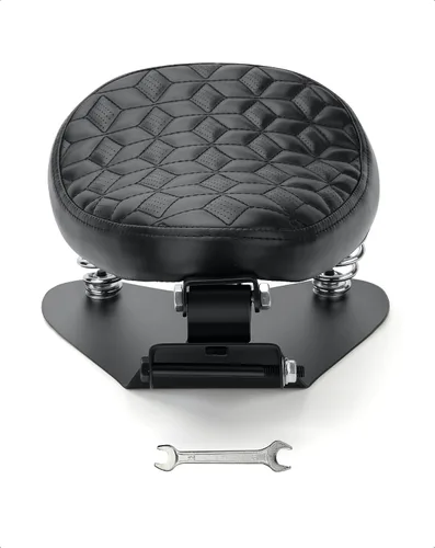 Vista 13 de Kit de asiento para motocicleta Bobber Solo para Harley Sportster 883 1200 Negro