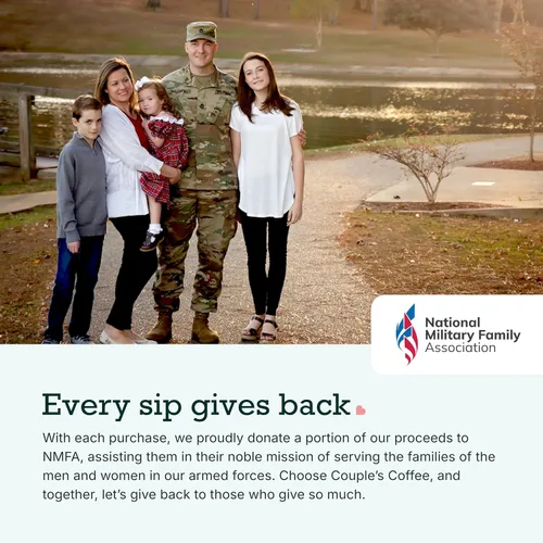 Vista 8 de Couple's Coffee K-Cups Café con sabor S'more Regresa a las familias militares S'more Than Friends Café gourmet con sabores de chocolate