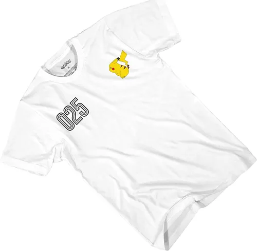 Vista 4 de Pokemon Camiseta de juego Pikachu para hombre, diseño de Gotta Catch Em All
