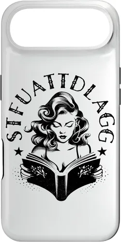Vista 27 de Sexy STFUATTDLAGG Hot Woman Reading Spicy Good Book Love Case for iPhone 17