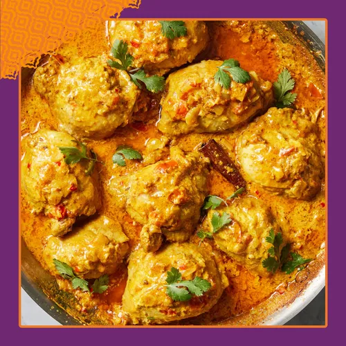 Vista 3 de Kit de salsa de curry en 3 pasos de Patak’s Paquete de variedad (2 Tikka Masala, 1 Butter Chicken) - Kit de comida vegetariana para cocinar