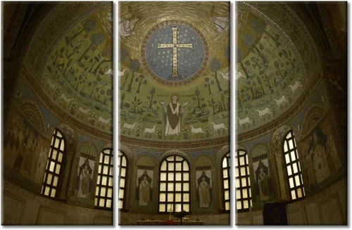 Vista 58 de TUMOVO Decoración de pared de iglesia cristiana de 3 paneles, imágenes de la resurrección de Jesús para sala de estar, dormitorio, cocina