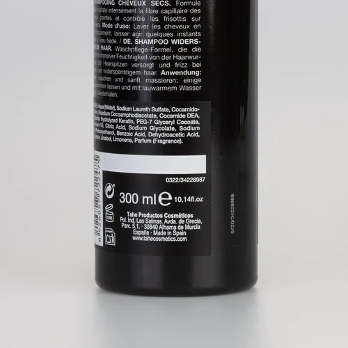 Vista 4 de Tahe Champú Magic Rizos para Cabello Seco y Rizado - Efecto Hidratante Antiencrespamiento, 10.1 fl oz