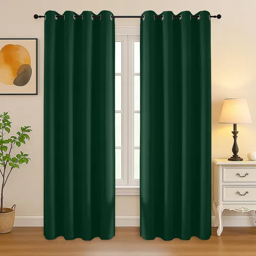 Vista 120 de Simplebrand Juego de 2 paneles de cenefa aguamarina para ventana de cocina de 14 pulgadas de largo, cortinas de oscurecimiento de habitación