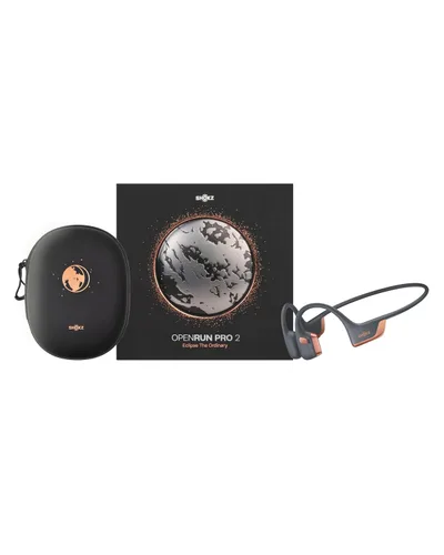 Vista 15 de SHOKZ OpenRun Pro 2 Auriculares de conducción ósea, oro rosa
