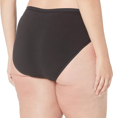 Vista 2 de Tienda Essentials Ropa interior de algodón estilo bikini para mujer paquete múltiple disponibles en tallas extra-grandes