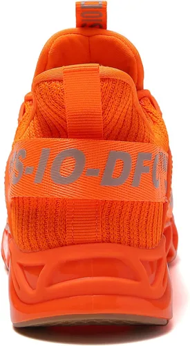 Vista 5 de TSIODFO - Tenis deportivos de moda para mujer, tenis antideslizantes para caminar y correr