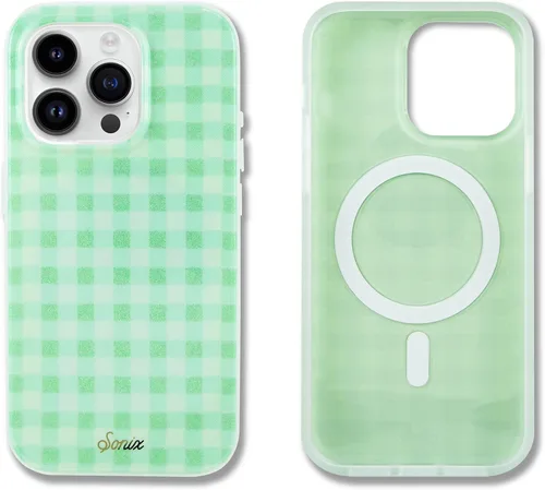 Vista 18 de Sonix Funda para iPhone 15 Pro Compatible con MagSafe Probada contra caídas de 10 pies Transparente