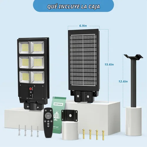 Vista 7 de Sunwish Luces solares para exteriores, 1 paquete, sensor de movimiento, del atardecer al amanecer, IP66