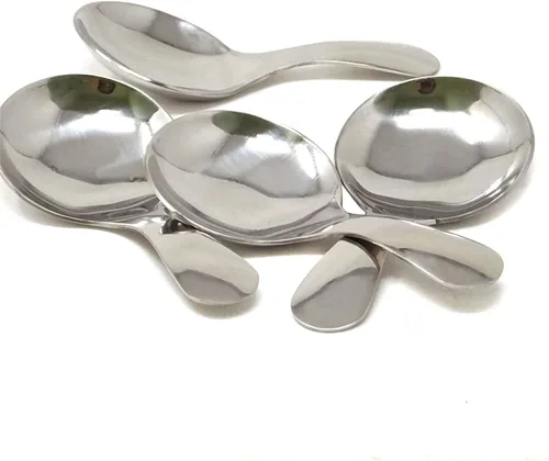 Vista 8 de Honbay 4PCS Cuchara de mango corto de acero inoxidable para condimentos de sal postre té café (oro)