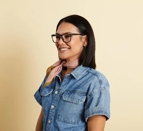 Vista 6 de Peepers by PeeperSpecs Dylan Square Blue Light Blocking Reading Glasses