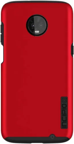 Vista 4 de Incipio DualPro MT-454-RBK - Funda para Motorola Moto Z3 Play (rojo/negro)
