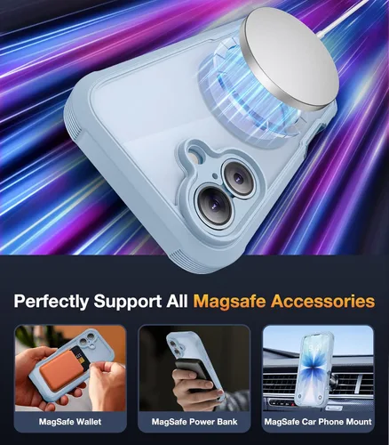 Vista 672 de DIACLARA - Funda transparente compatible con iPhone XR 6.1 pulgadas 2018