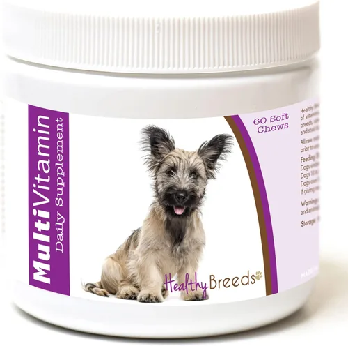 Vista 204 de Healthy Breeds Affenpinscher - Masticables blandos multivitamínicos, 60