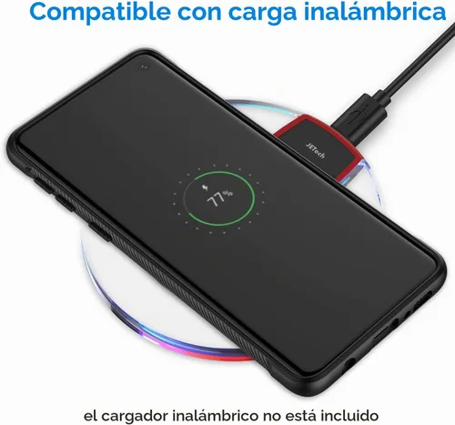 Vista 3 de JETech Funda delgada para Samsung Galaxy S10, color negro
