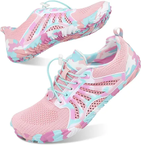 Vista 3 de Scurtain - Zapatos unisex para hombre y mujer, atléticos, para senderismo, de agua, de secado rápido, descalzos, zapatos acuáticos, zapatos