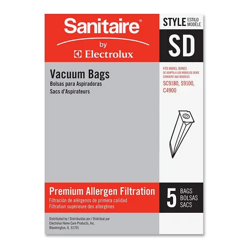 Vista 3 de EUREKA 63262B10 Sanitaire Series - Bolsas de repuesto para aspiradora vertical, paquete de 5
