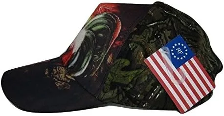 Vista 3 de RFCO Chicken Rooster # 1 Camo Camo Printed Cap Hat, Multi