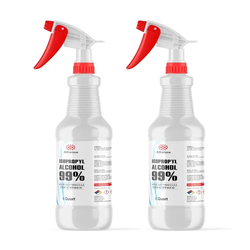 Vista 7 de Alcohol isopropílico 99% - Botella de 1 cuarto de galón - Alcohol concentrado de alta pureza para una limpieza eficaz - Secado rápido, IPA de origen