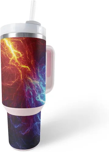 Vista 15 de MightySkins Skin - Vaso de vinilo compatible con Stanley The Quencher H2.0 FlowState de 40 onzas, color verde CBD, protectora, duradera y única