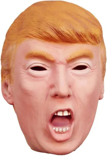 Vista 2 de Máscara de Donald Trump - Máscara de candidato presidencial republicano, Mask
