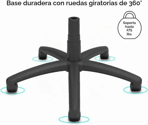 Vista 6 de Staples Carder - Silla ergonómica de malla, soporte lumbar, ajustable Diseñado para el trabajo diario de escritorio en el hogar o en entornos