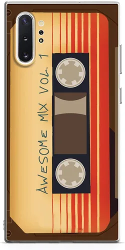 Vista 15 de Inspired Cases - Compatible con iPhone Xs Max - Funda protectora con textura 3D para Apple iPhone Xs Max - Awesome Mix Vol. 1 Old School Vintage Tape