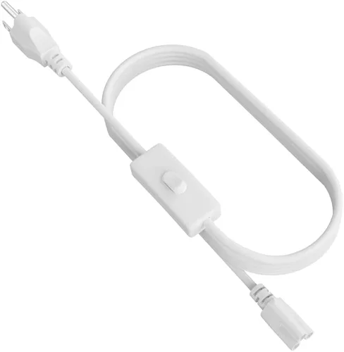 Vista 34 de Paquete de 4 cables de conexión hembra a hembra de 2 pies para luz LED T5 2FT hembra a hembra