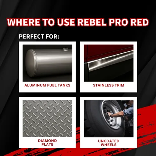 Vista 4 de Pulido líquido para metal Rebel Pro