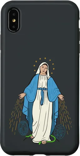 Vista 11 de Nuestra Señora de Gracia - Funda Milagrosa Virgen de la Medalla para iPhone 17