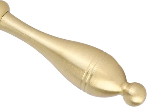 Vista 4 de Campana de mano, exquisita campana de llamada grabada de latón, campana decorativa para restaurante, artesanía decorativa para niños, adultos