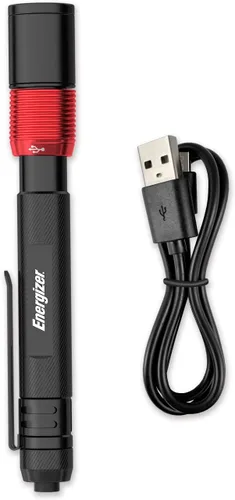 Vista 7 de Linterna de bolígrafo Energizer X-400 recargable, linterna de bolígrafo brillante resistente al agua IPX4, ligera y duradera, linterna recargable
