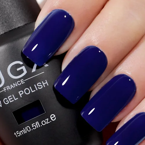 Vista 13 de L'UGX Esmalte de Uñas en Gel Negro Navideño 15ML (0.5 onzas líquidas) Removible Colores de Gel UV para Arte de Uñas Manicura y Pedicura DIY en Casa