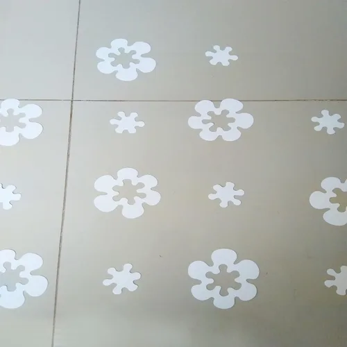 Vista 4 de COMPAC HOME Select Safe-T-Shapes, Large, White Daisy 14 Count (Pack of 2)