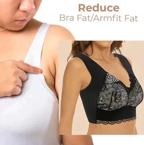 Vista 5 de BEROZA Prettyhealth - Brasier de levantamiento potente para desintoxicación linfática, moldeador y levantamiento potente, brasier de turmalina