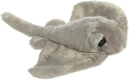 Vista 42 de Aurora® Adorable Mini Flopsie™ Mei Mei™ Animal de peluche, facilidad juguetona, compañeros atemporales, color blanco, 8 pulgadas