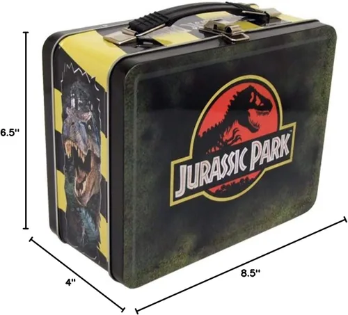 Vista 2 de Factory Entertainment Jurassic Park - Bolsa de lata color negro, estándar