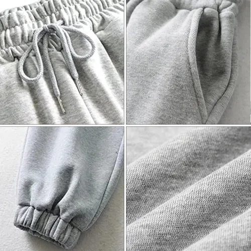 Vista 4 de Pantalones deportivos con parte inferior de cincha para mujer, ropa estética para mujer