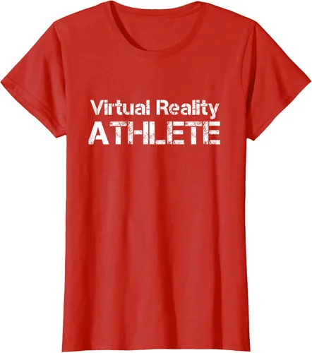 Vista 96 de Virtual Reality ATHLETE for VR Gamers Camiseta, Negro, S