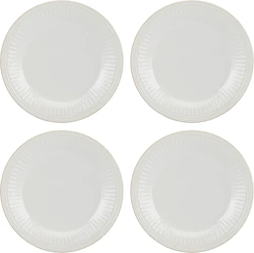 Vista 11 de Lenox 897388 French Perle Groove - Juego de vajilla de 12 piezas, servicio para 4