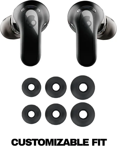Vista 7 de Skullcandy Rail ANC Auriculares Inalámbricos, Auriculares Bluetooth, Cancelación Activa de Ruido, Hasta 38 Horas de Batería, Micrófono para iPhone