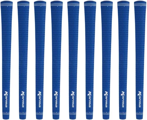 Vista 14 de Karma Puños de golf de terciopelo para hombres, mujeres, jóvenes Tamaño pequeño, estándar, mediano, grande y Jumbo 6 colores Elige un paquete