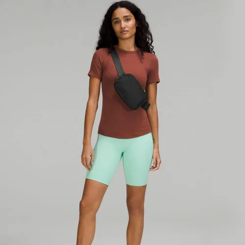 Vista 2 de Riñonera para mujer correa ajustable riñonera Dupes Herschel Riñonera LuLu para mujer bolsos cruzados de limón para mujeres y hombres impermeable