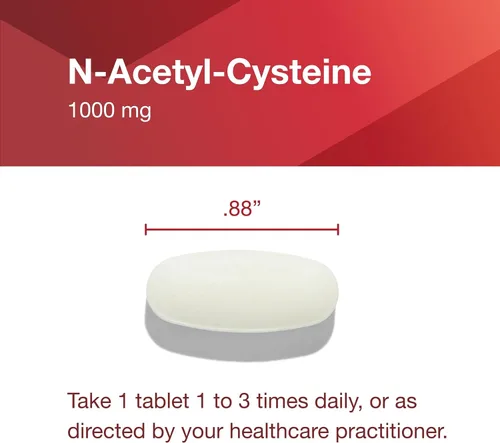 Vista 7 de Protocolo para Life Balance NAC 1000 mg, Respiratorio*, 120 Tabs