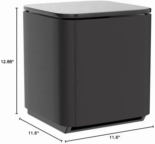 Vista 3 de Bose Bass Module 700 - Negro - Inalámbrico, Subwoofer compacto Tecnología QuietPort con conectividad inalámbrica y acabado de cristal