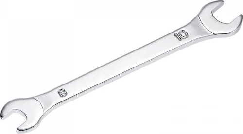 Vista 17 de uxcell Llave fina de extremo abierto, espejo métrico de 0.236 in x 0.276 in, acero de alto carbono, para mantenimiento doméstico y reparaciones