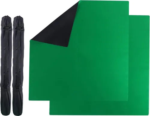 Vista 12 de GSE Games & Sports Expert Alfombra de juego antideslizante de goma de 32 x 32 pulgadas, alfombrilla de mesa para Mahjong, dominó, cartas de póker