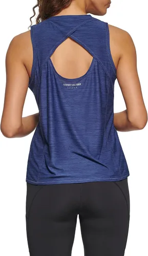 Vista 3 de Tommy Hilfiger Womens Basic Crewneck Performance Tank Top